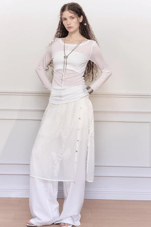 Yuan Wave Stack Pants