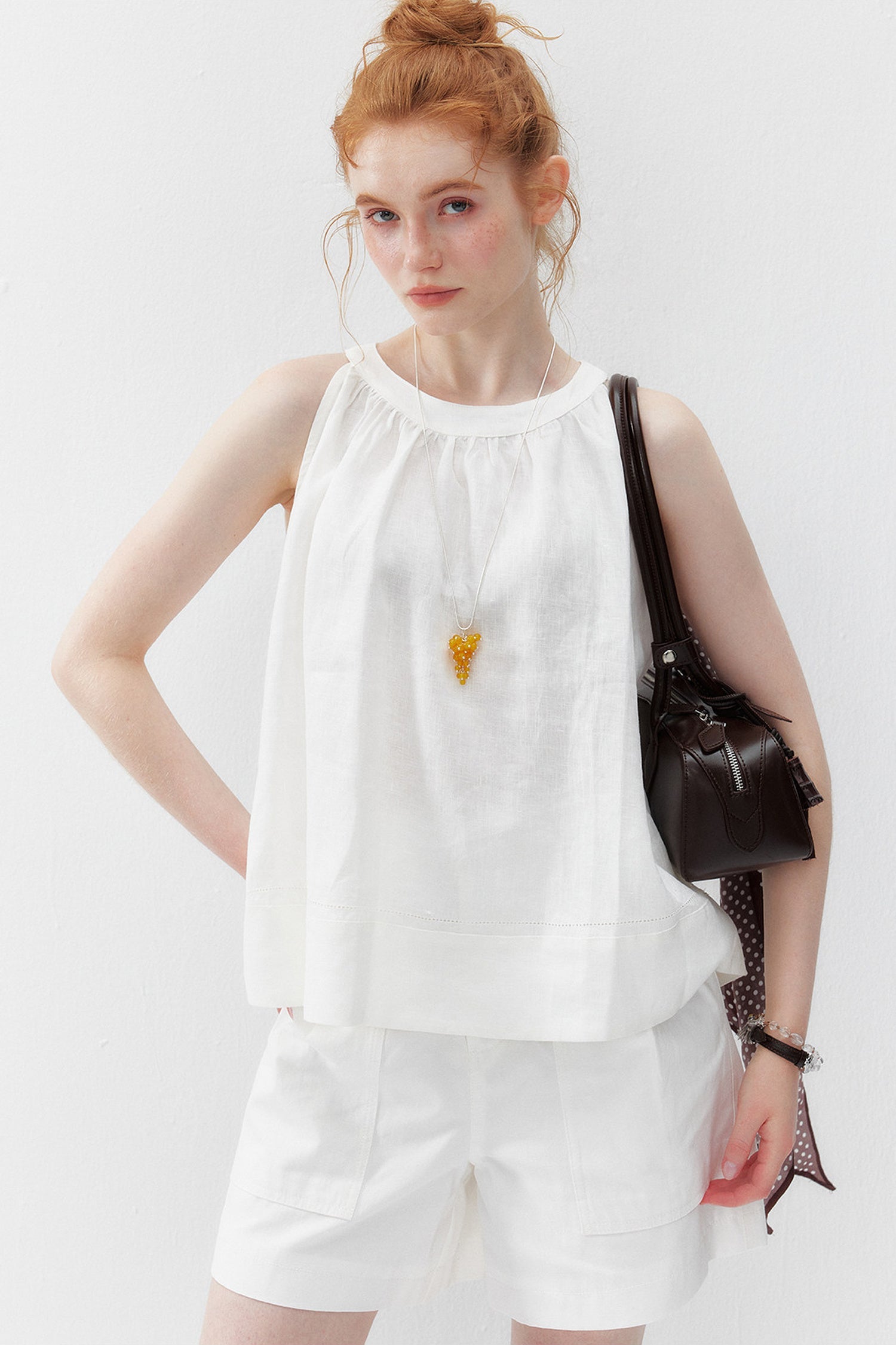 100% Linen Sleeveless Camisole