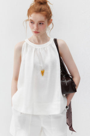 100% Linen Sleeveless Camisole