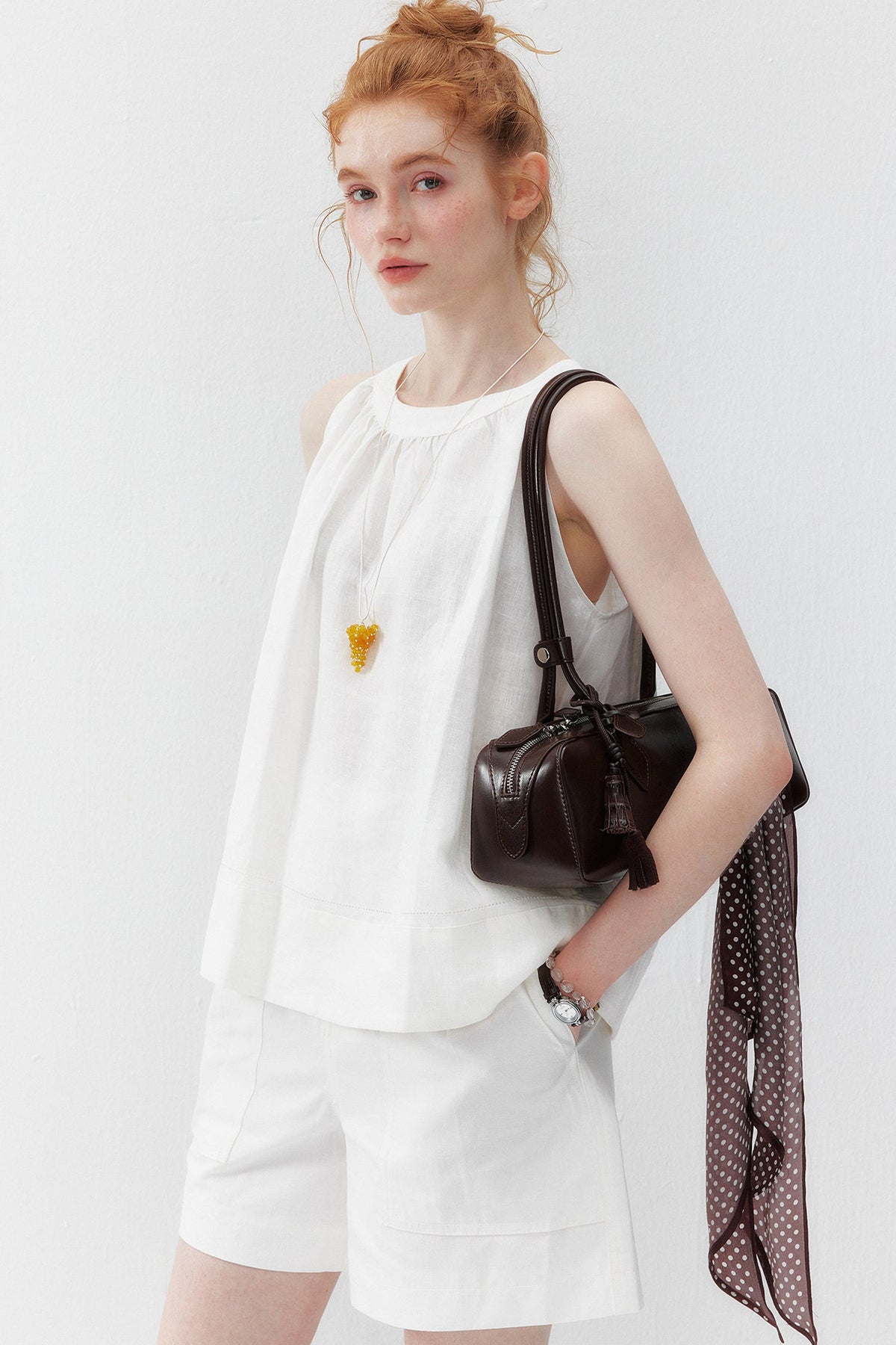 100% Linen Sleeveless Camisole