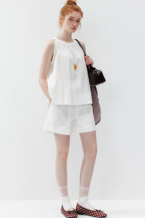 100% Linen Sleeveless Camisole