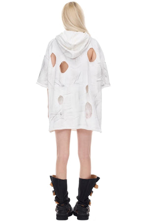 3D Cut-Out Hoodie