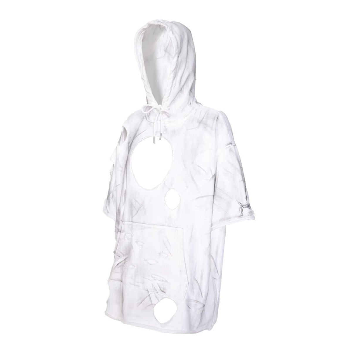 3D Cut-Out Hoodie