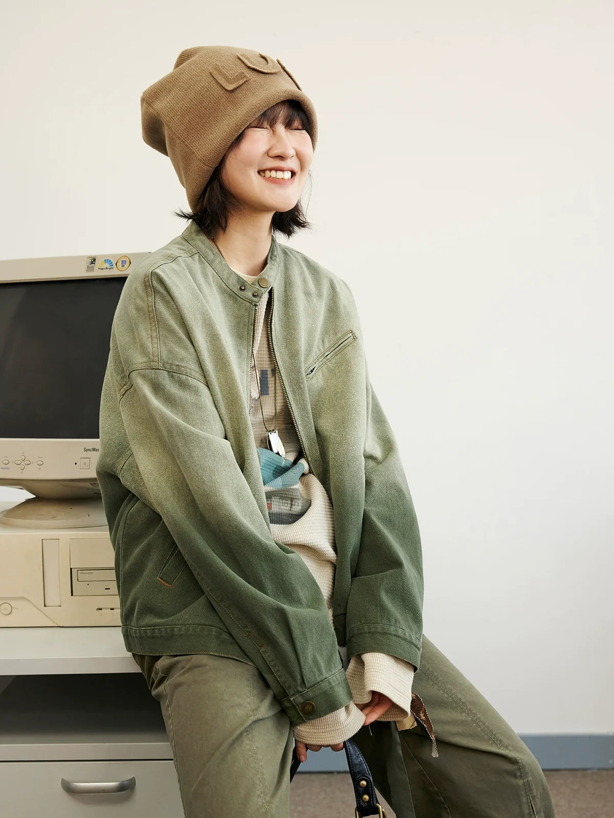 Octopusme Gradient Denim Jacket