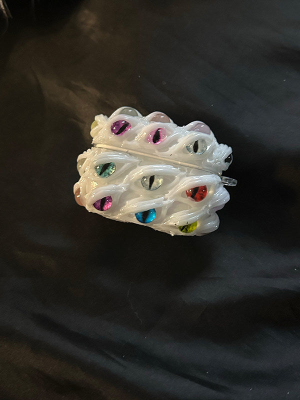 魔女彩虹眼适用苹果airpods4耳机保护套airpods3个性耳机壳airpodpro2无线蓝牙ipods新款airpods