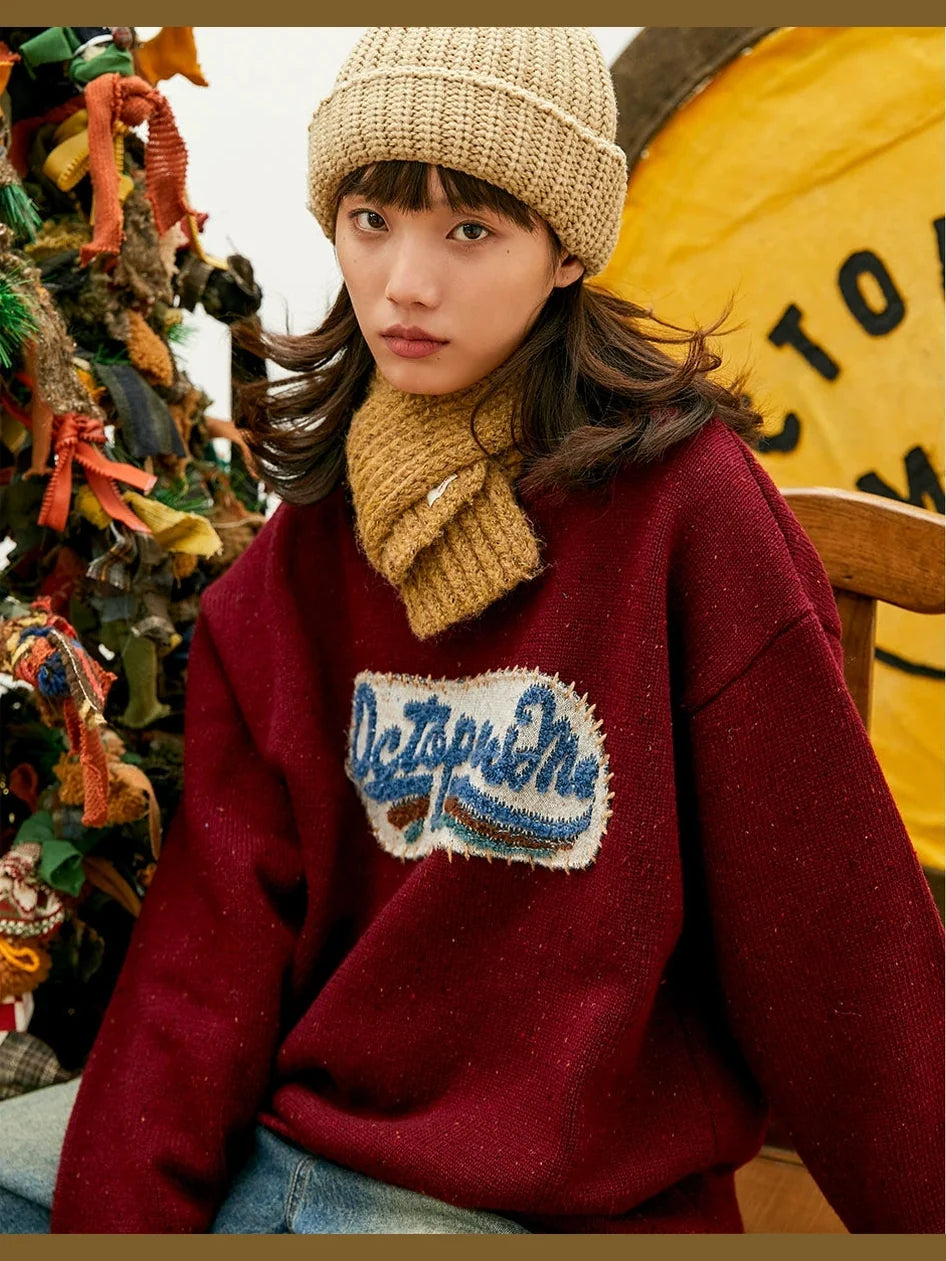 octopusme Vintage-Inspired Sweater