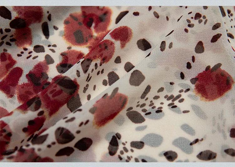 No Romance Floral or Leopard Handkerchief-Hem Camisole