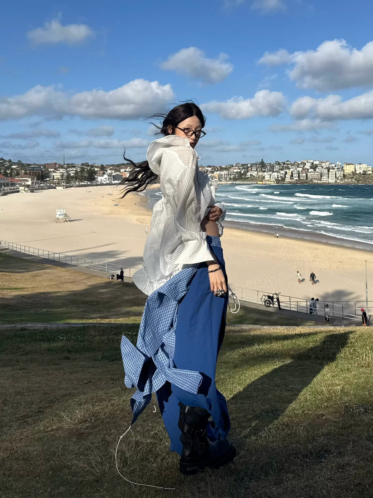Detachable Layered Balloon Parachute Pants