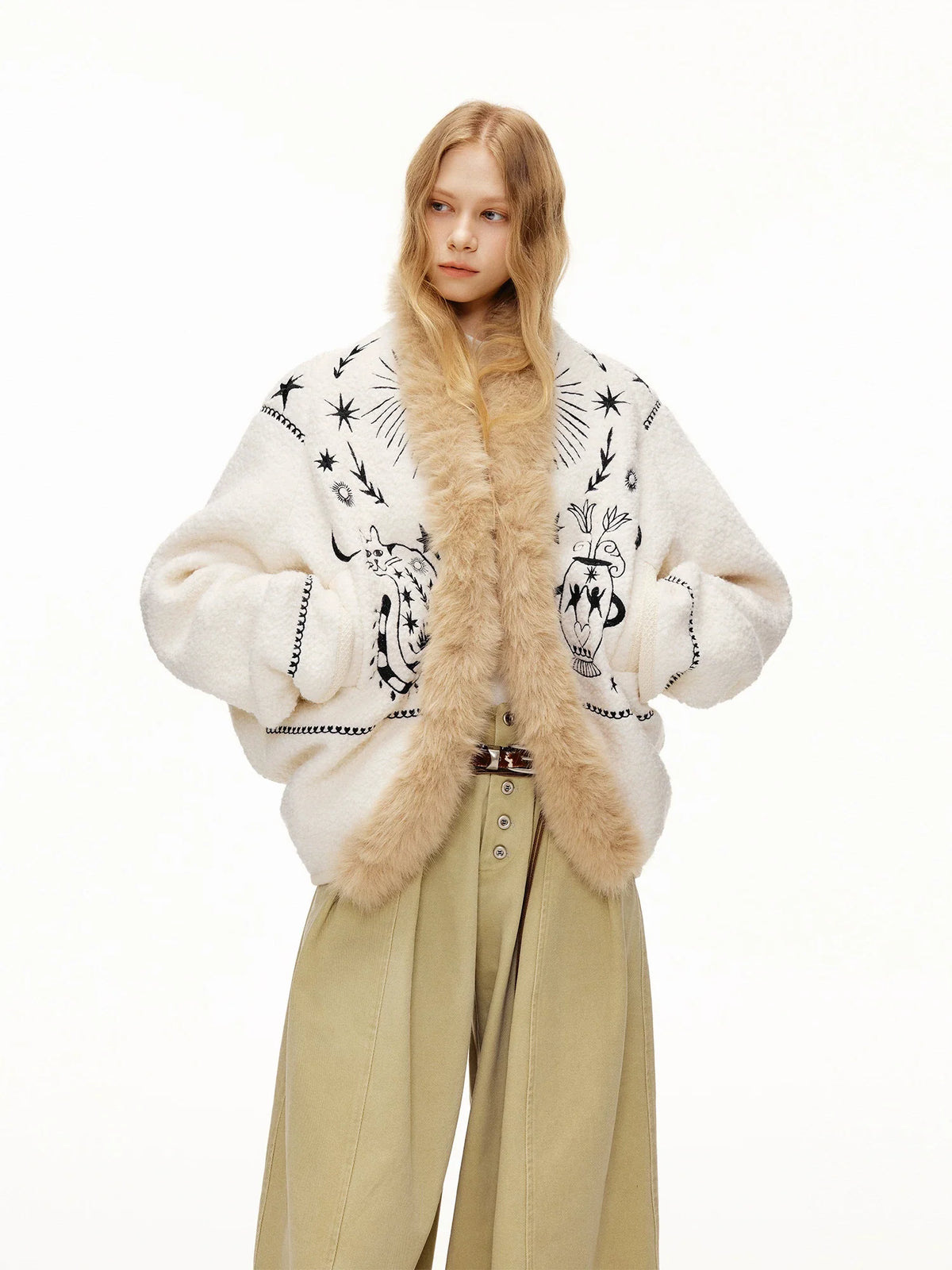 Starlit Oracle Fleece Charm Jacket