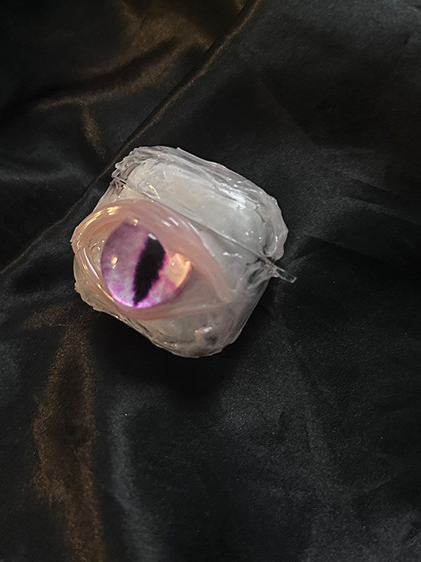 立体脏粉深渊之眼适用airpods4耳机保护壳airpodpro3蓝牙耳机壳3代简约airpod4代情侣防摔airpods pro2可爱