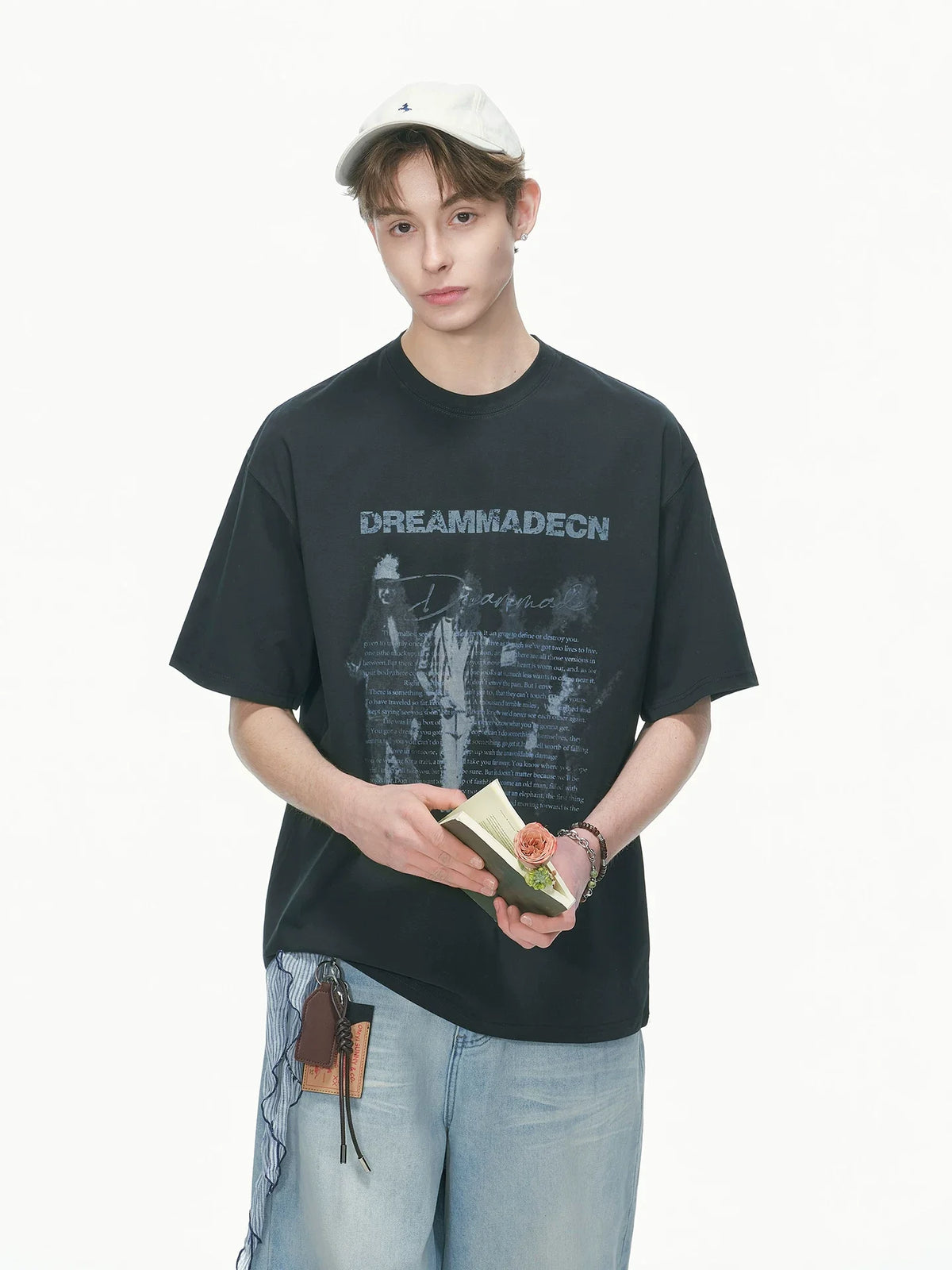 Dream Print Oversized Tee