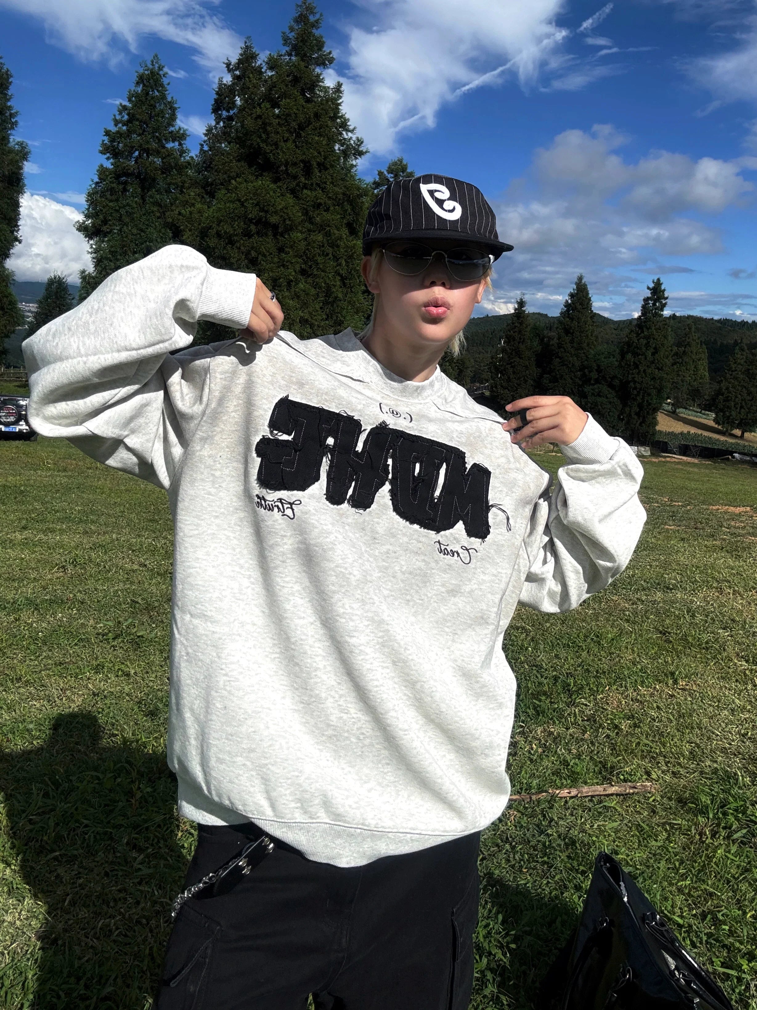 Cloudfield Rough-Cut Logo Sweatshirt