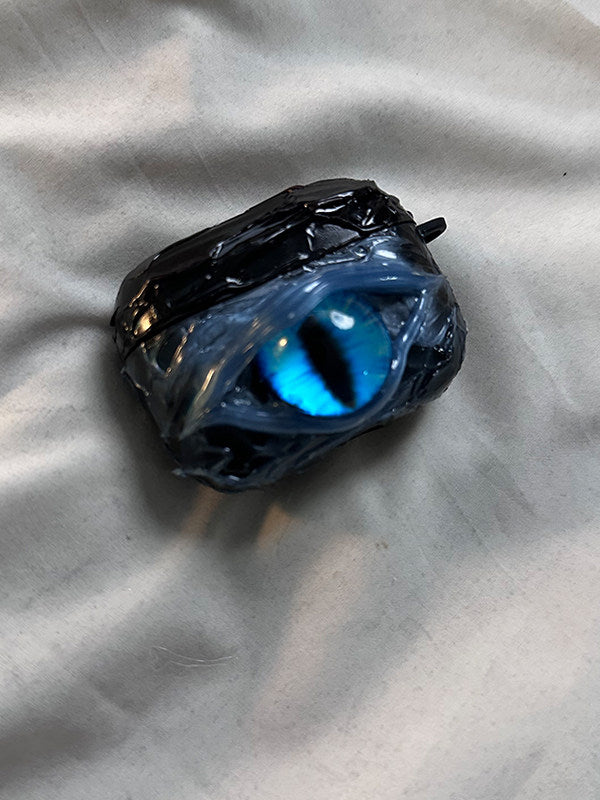 雾霾蓝深渊之眼适用airpods4保护壳airpods3高级感Pro耳机保护壳airpodspro2代硬壳耳机套airpod1/2代耳机4代