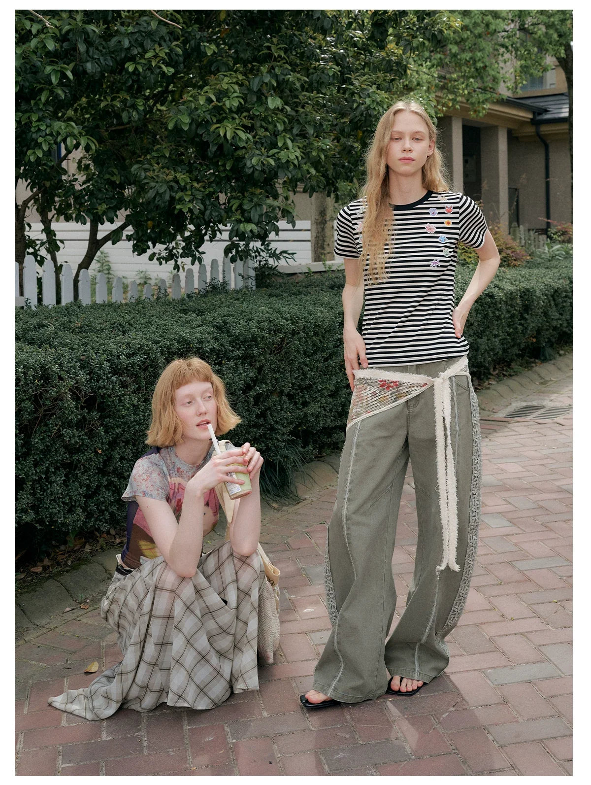 Tapestry Trail Olive Wide‑Leg Pants