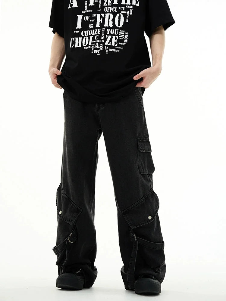 Vintage Workwear Straight Denim Jeans
