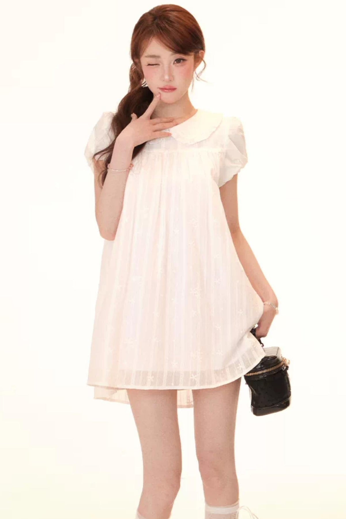 A-Line Peter Pan Collar Dress
