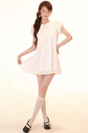 A-Line Peter Pan Collar Dress