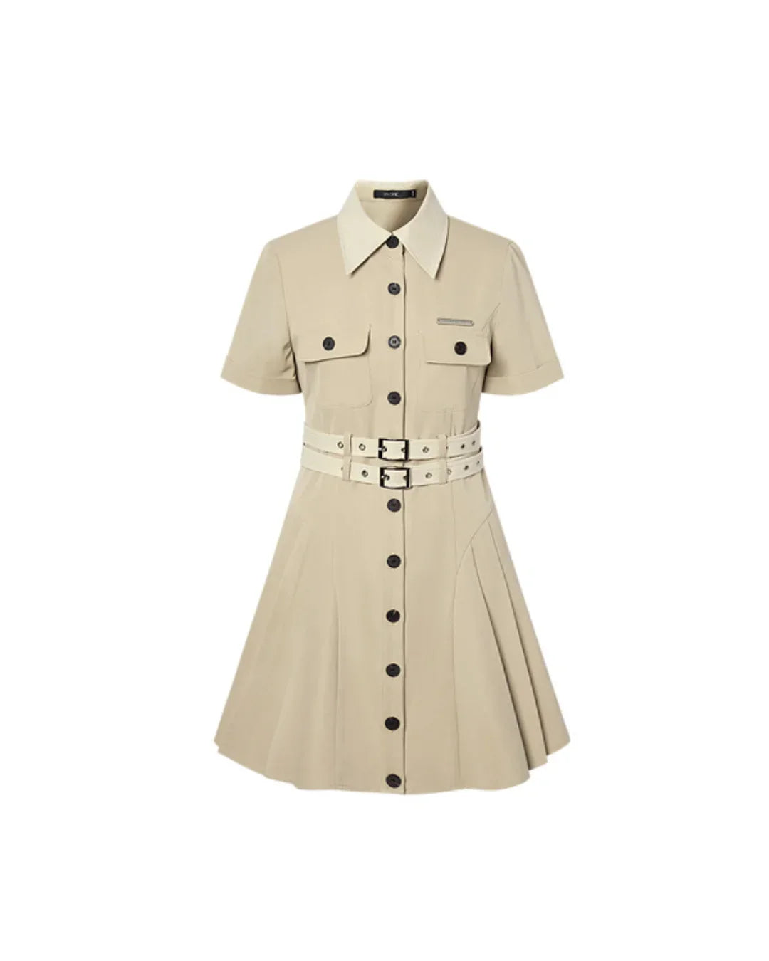 A Line Pleated Dress