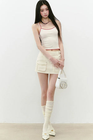 A-Line Pocket Skirt