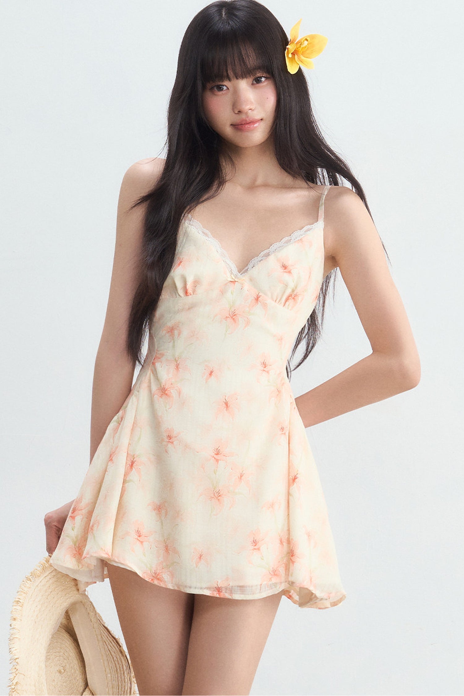 A-Line Spaghetti Strap Dress