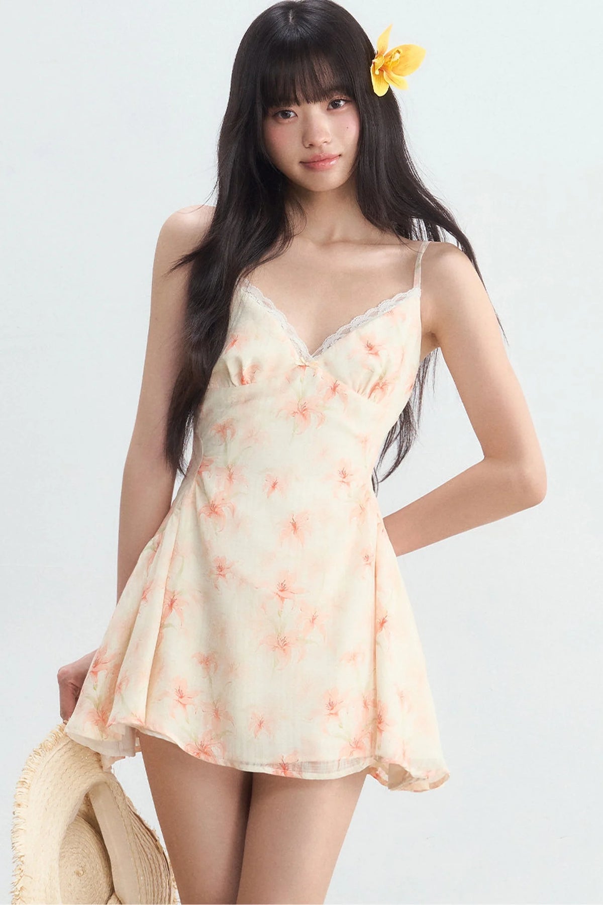 A-Line Spaghetti Strap Dress