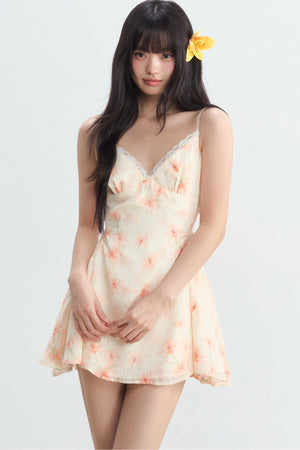 A-Line Spaghetti Strap Dress