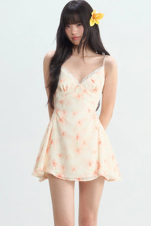 A-Line Spaghetti Strap Dress
