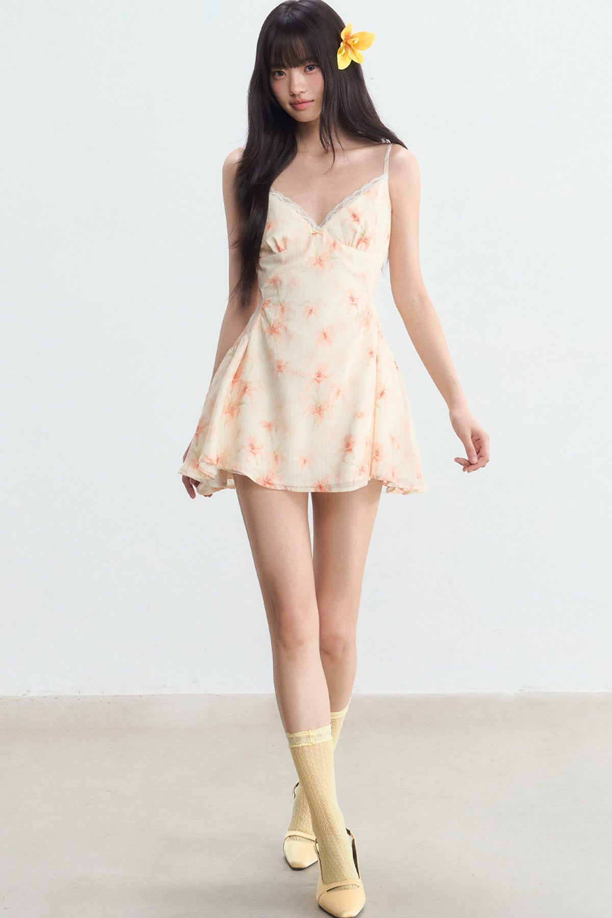 A-Line Spaghetti Strap Dress