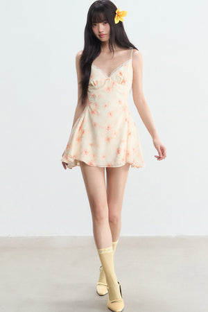 A-Line Spaghetti Strap Dress