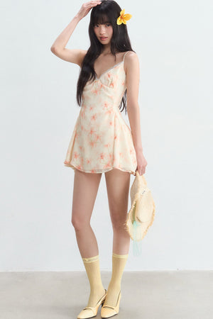 A-Line Spaghetti Strap Dress
