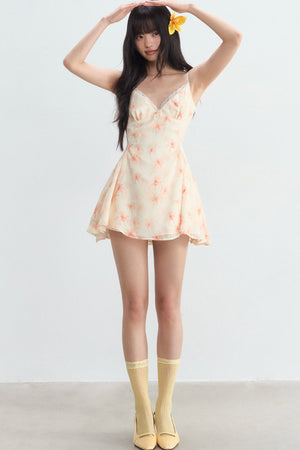 A-Line Spaghetti Strap Dress
