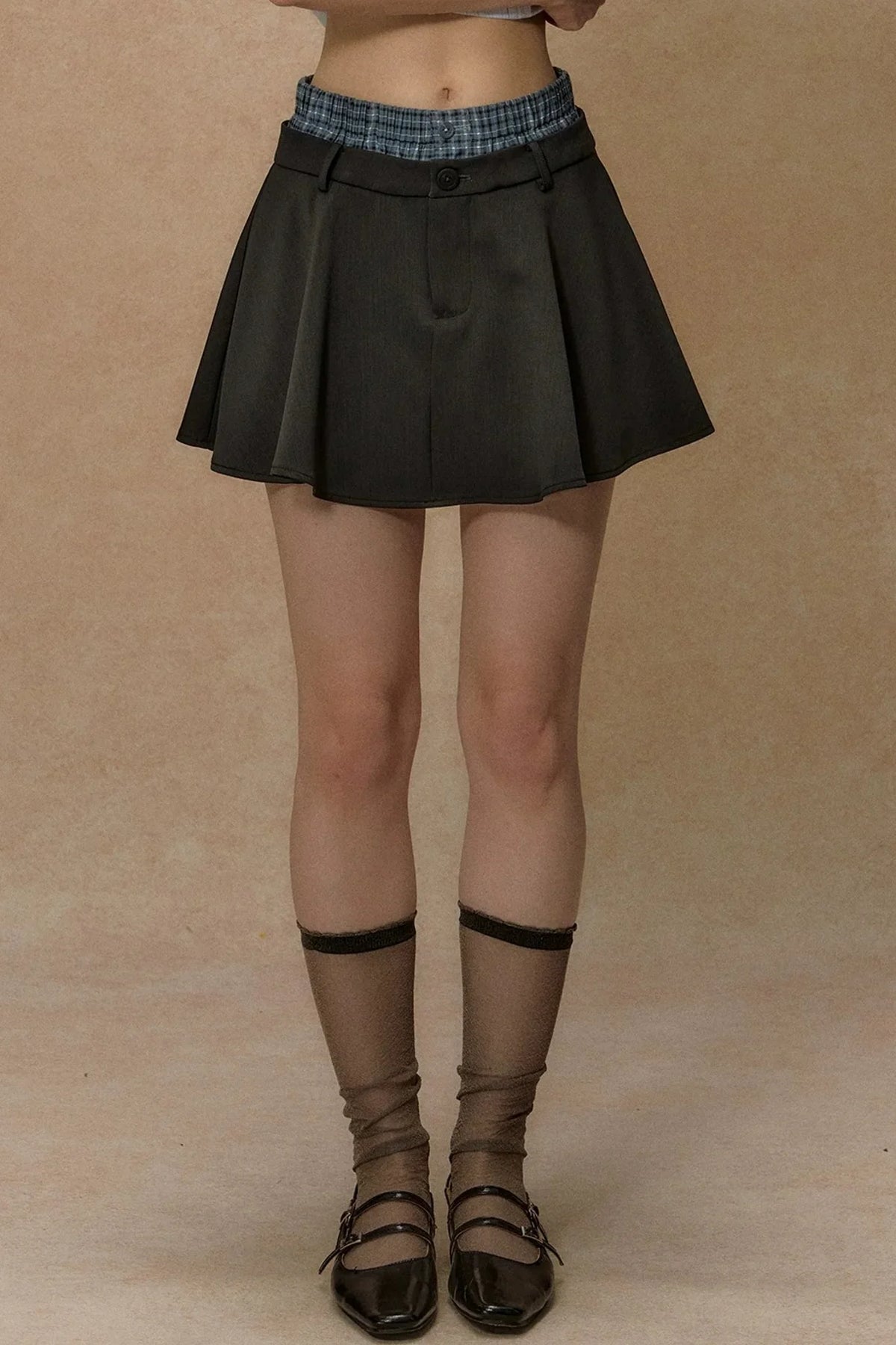 A-Line Vintage Skirt-Pants