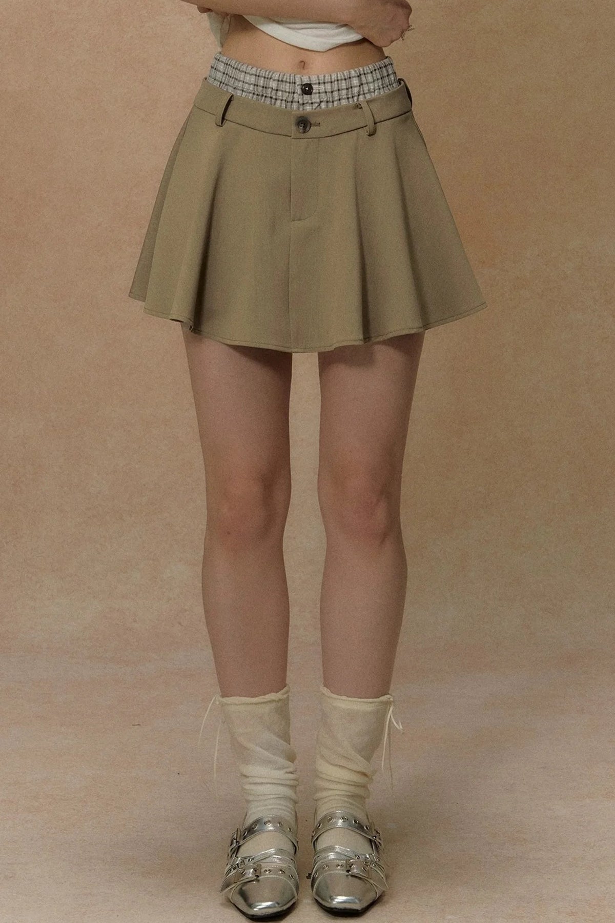 A-Line Vintage Skirt-Pants
