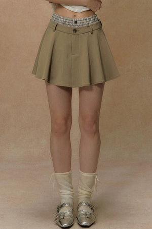 A-Line Vintage Skirt-Pants