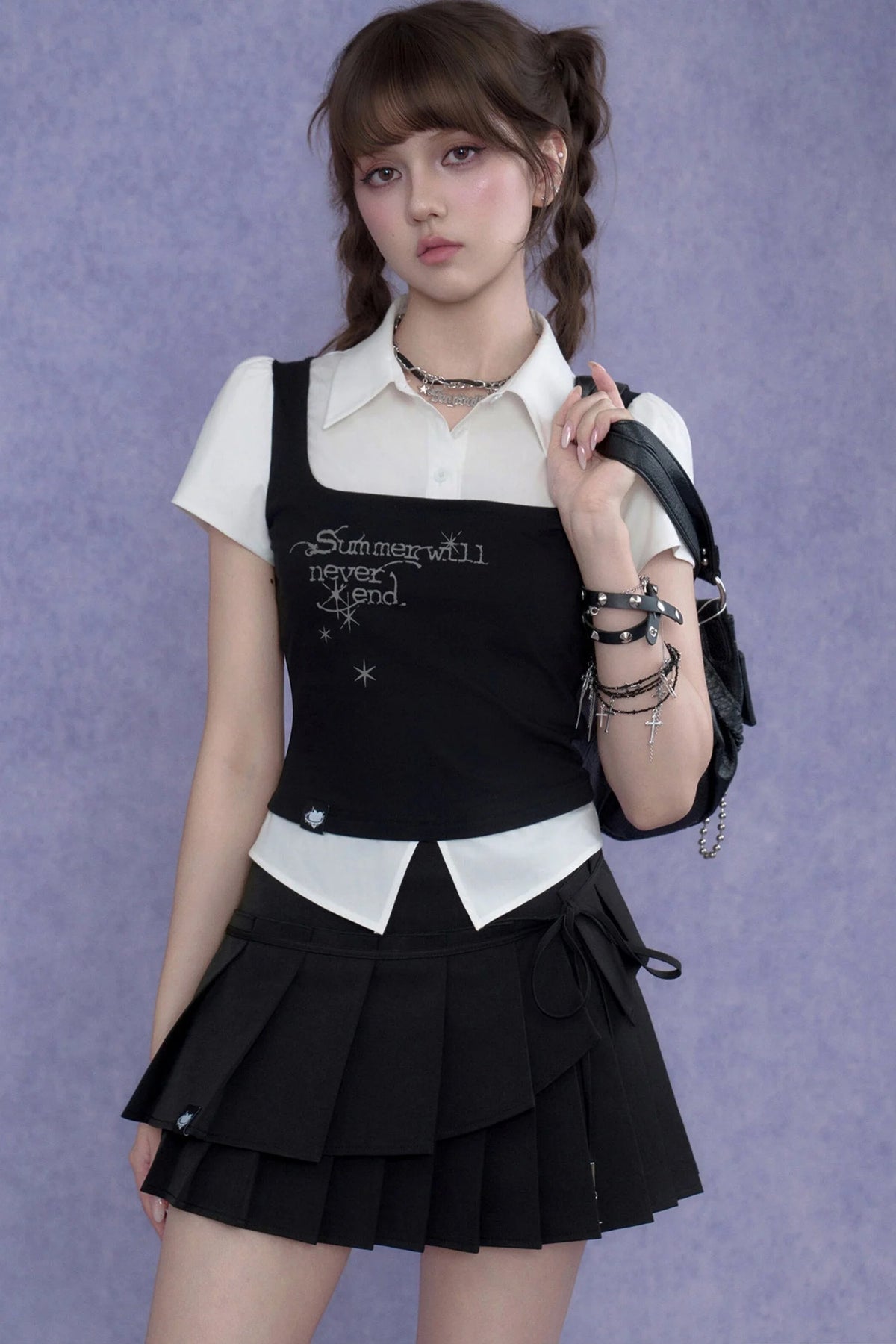 Academy Style Knitted Vest Set-Up