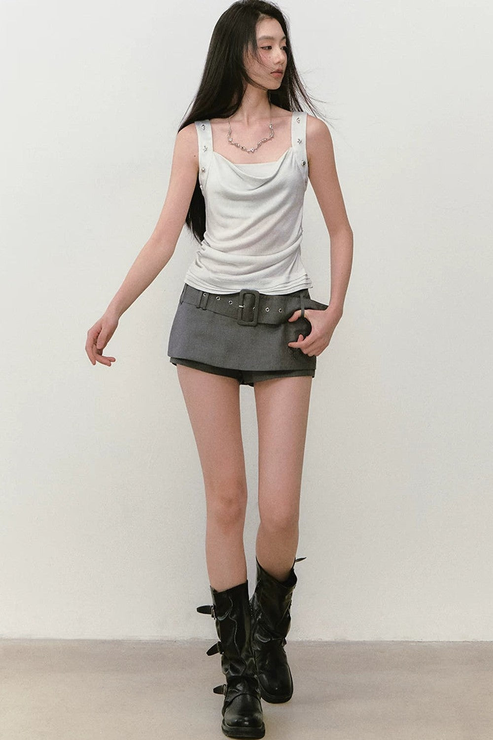 Acate Studded Swing Camisole Top