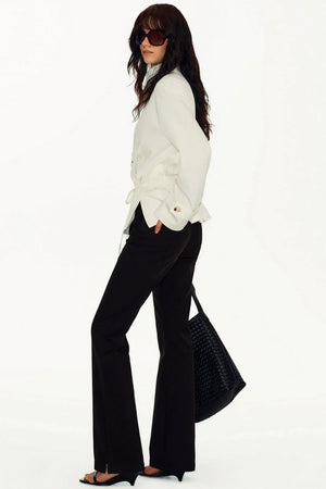 Acetate Blend Slimming Jacket