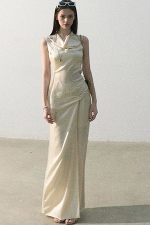 Acetate Lace Off-Shoulder Set-Up