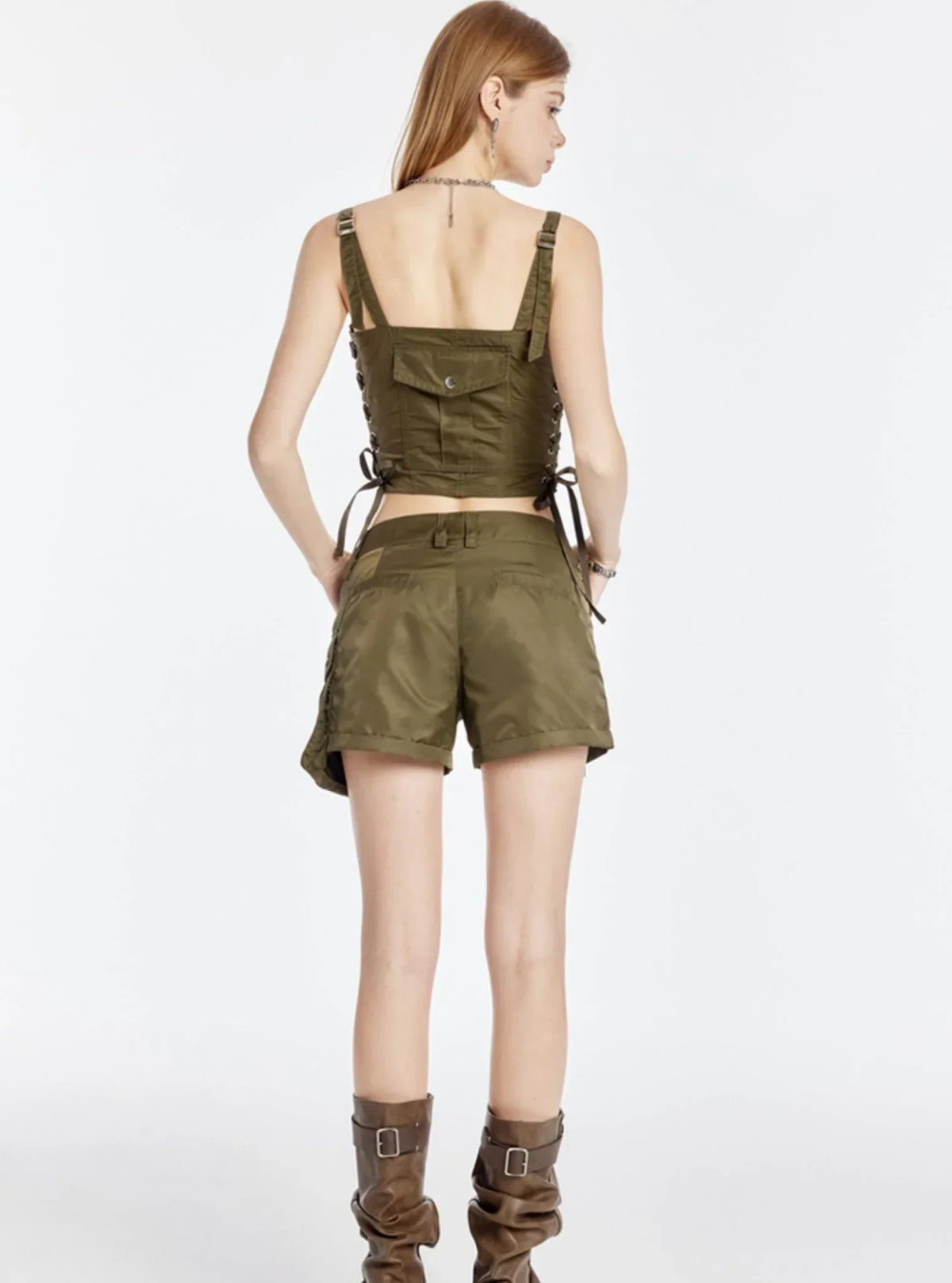 Adjustable Sexy Top With Shorts Set-Up