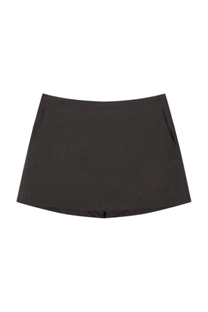 Adjustable Tie Tencel A-Line Skirt