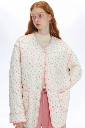 Adventure Lilliputia Floral Cotton Jacket