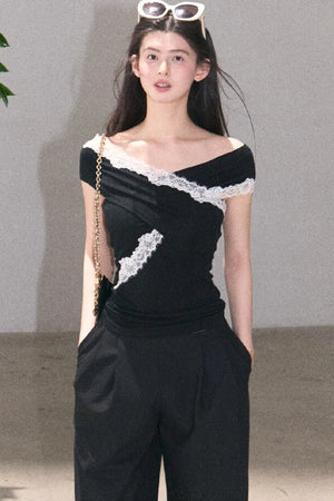 Afternoon Blooming Lace Dress Set-Up