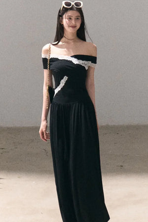 Afternoon Blooming Lace Dress Set-Up