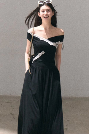 Afternoon Blooming Lace Dress Set-Up