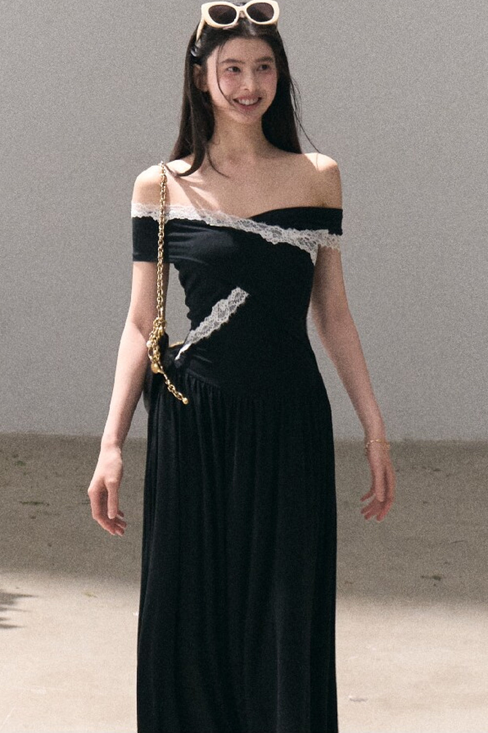 Afternoon Blooming Lace Dress Set-Up