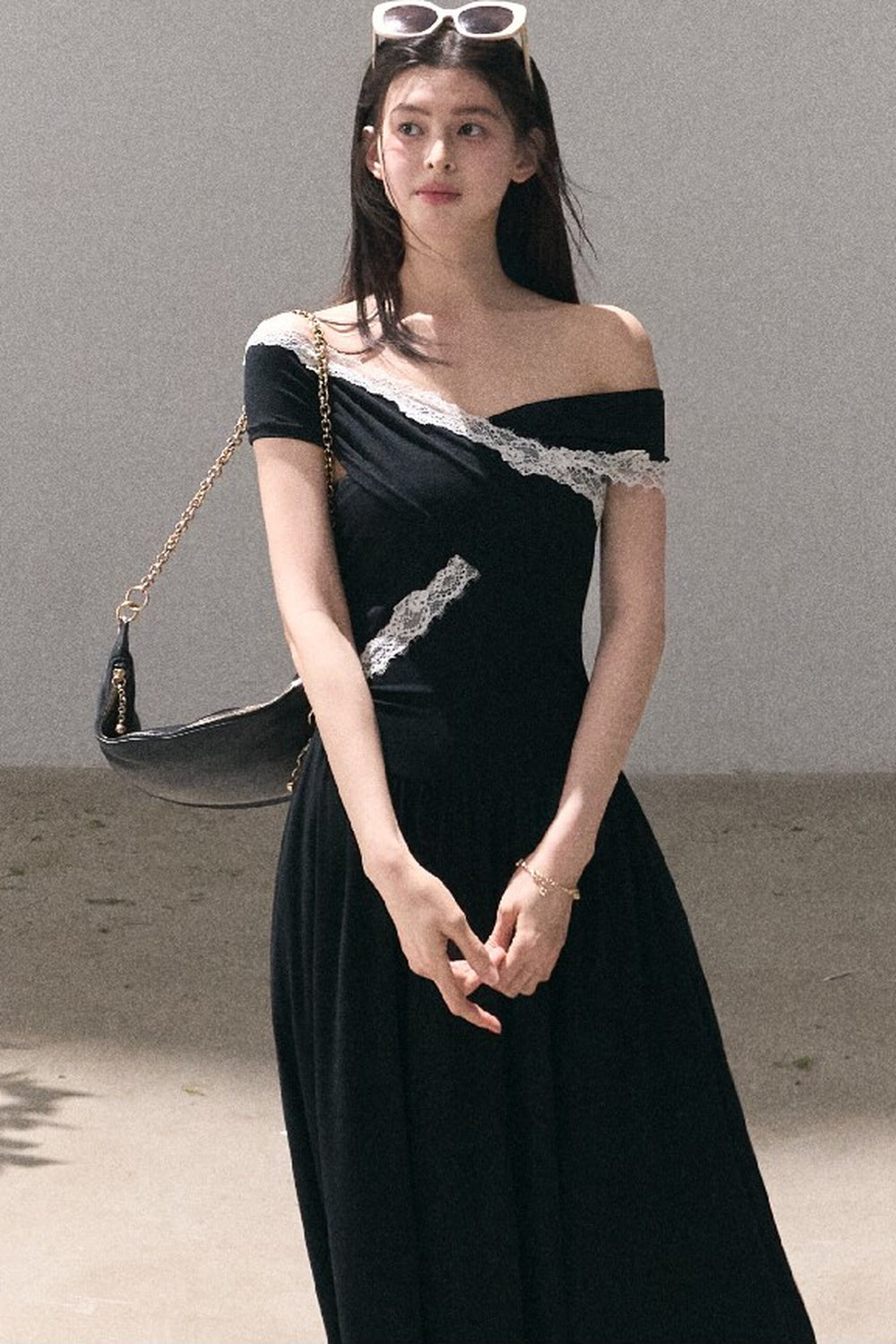 Afternoon Blooming Lace Dress Set-Up