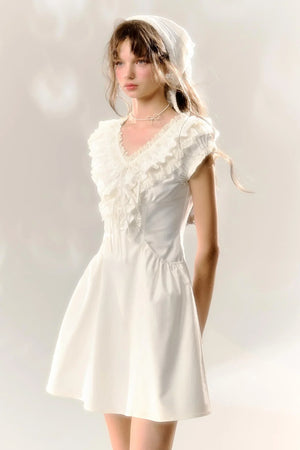 Afternoon Pearl Lace Dress
