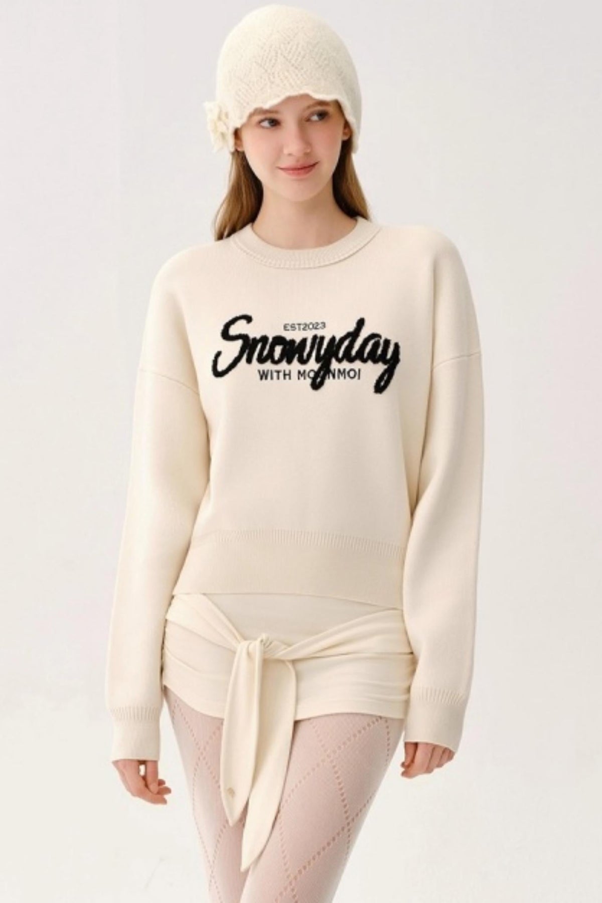 Afternoon Stroll Knitted Sweater