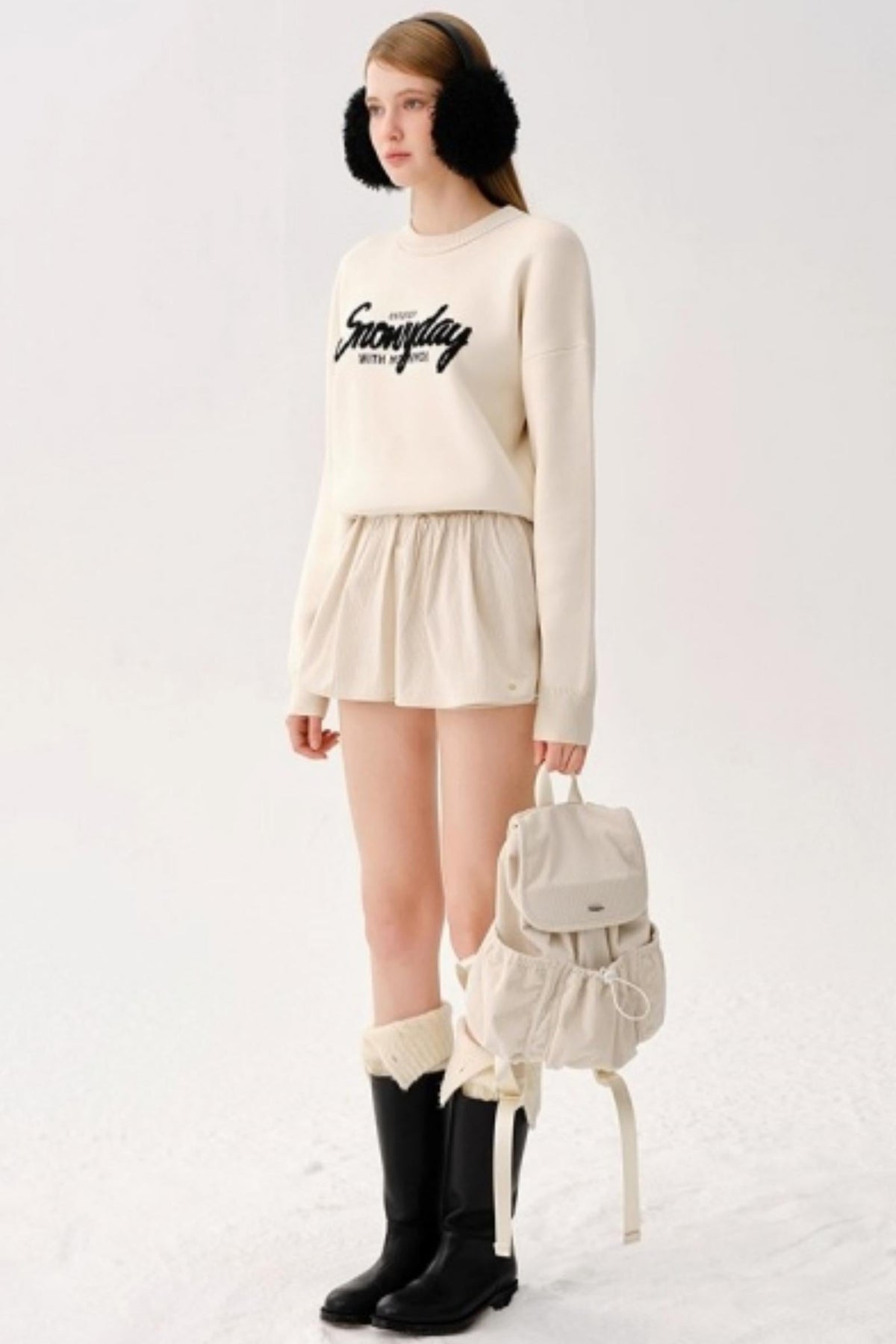 Afternoon Stroll Knitted Sweater