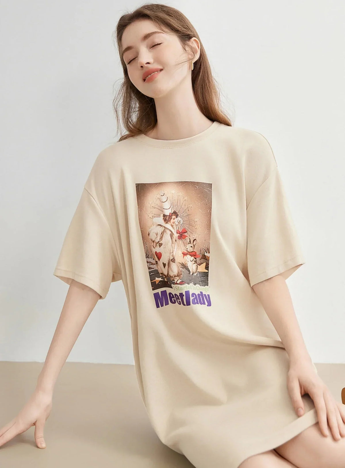 Age-Reducing T-Shirt Dress